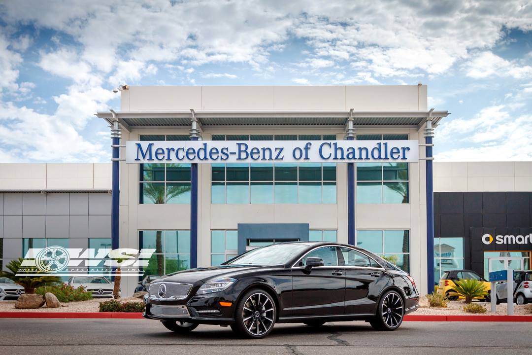Gianelle Cuba-10 Black on 2013 Mercedes Benz CLS350